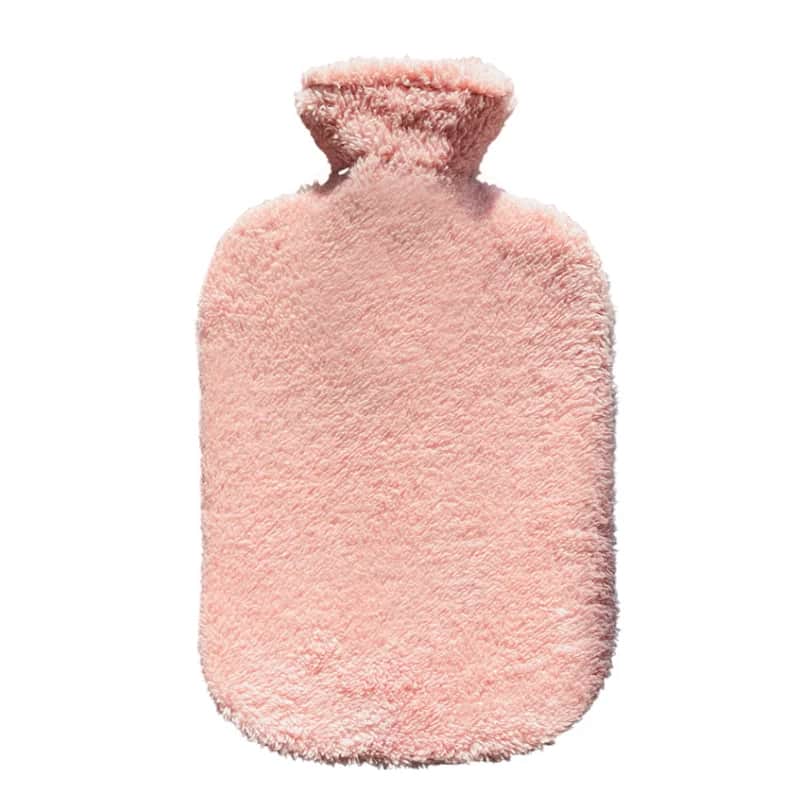 Fashy Hot Water Bag With Thermophor Cover - Dark Pink 2.0 l