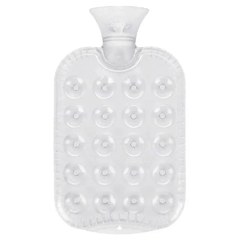 Fashy Termofor Honeycomb Hot Water Bag - Transparent 1.2 l