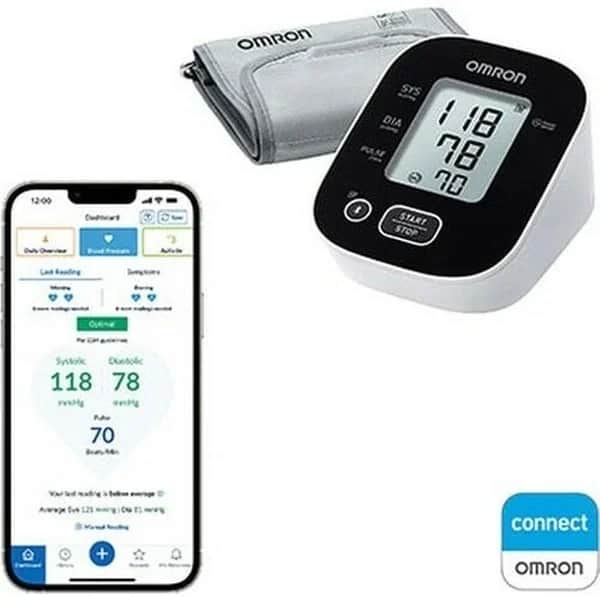 Omron M4 intelli Digital Arm Blood Pressure Monitor 7155 t-ebk