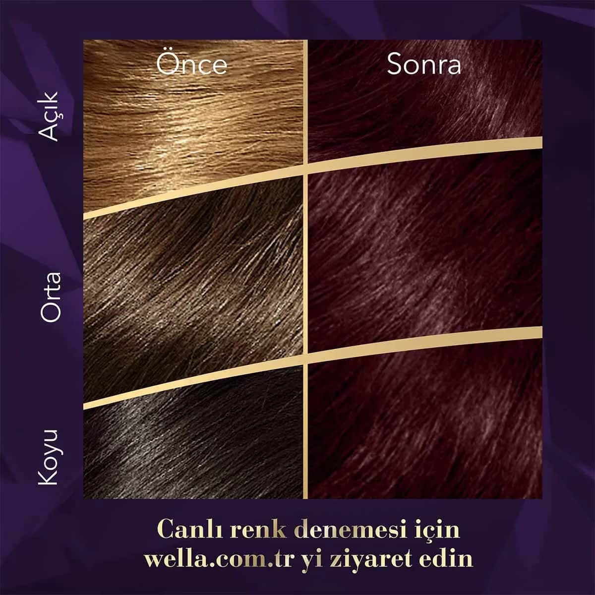 Краска для волос Wella Koleston Supreme 3/66 баклажан