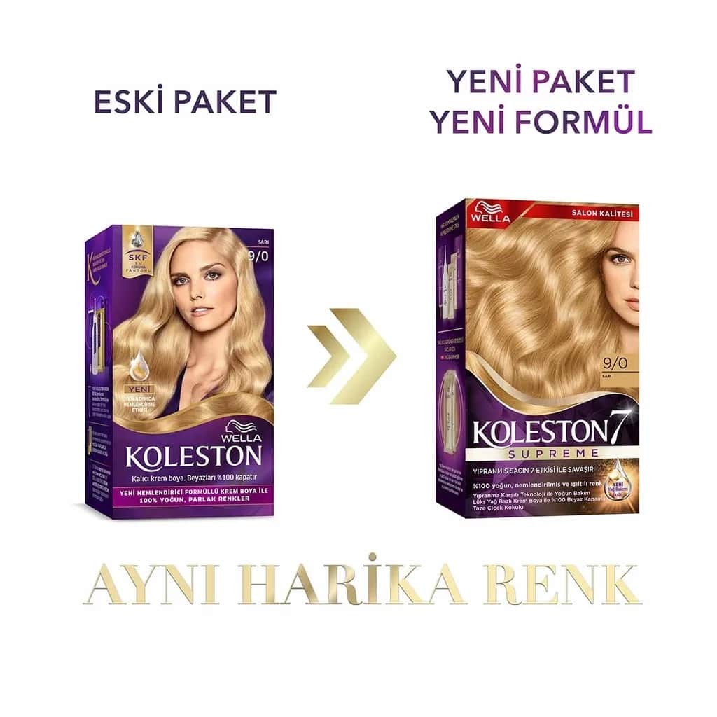 Wella Koleston Supreme 9/0 Blonde Haarfarbe mit Ölpflege