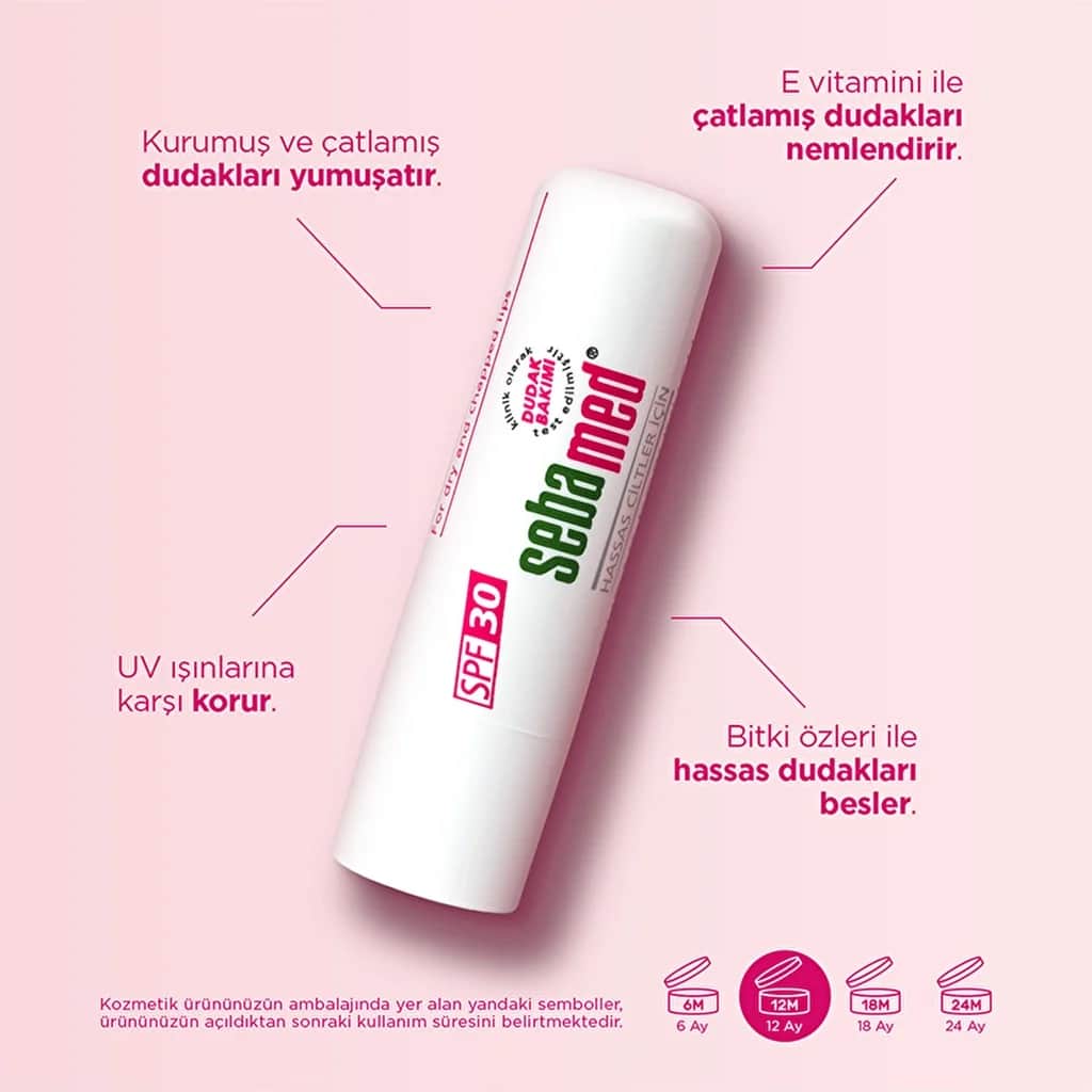Sebamed SPF 30 Triple Action Feuchtigkeitslippenbalsam 4,8g