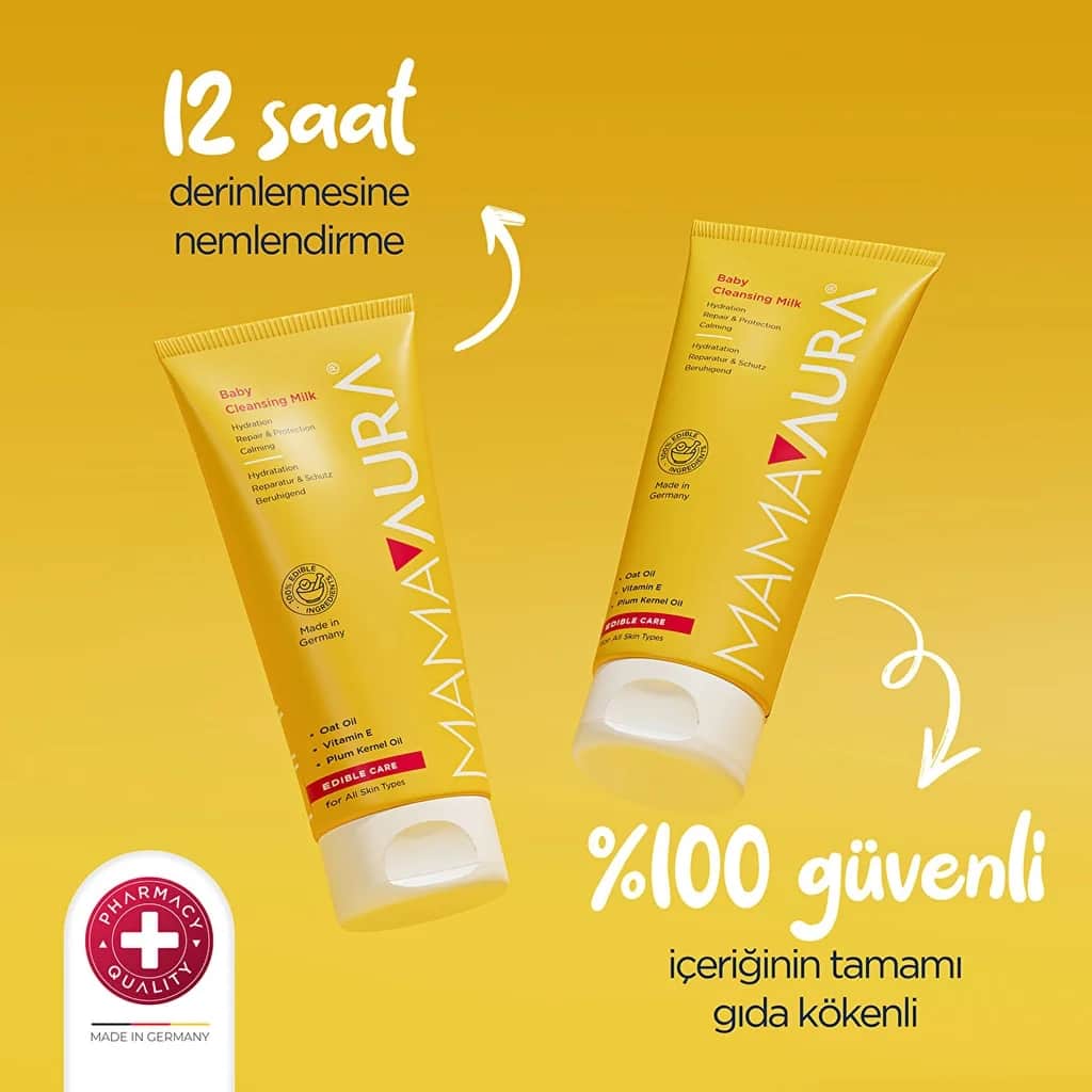 Mamaaura Pflegendes Babyreinigungsmilch 200 ml