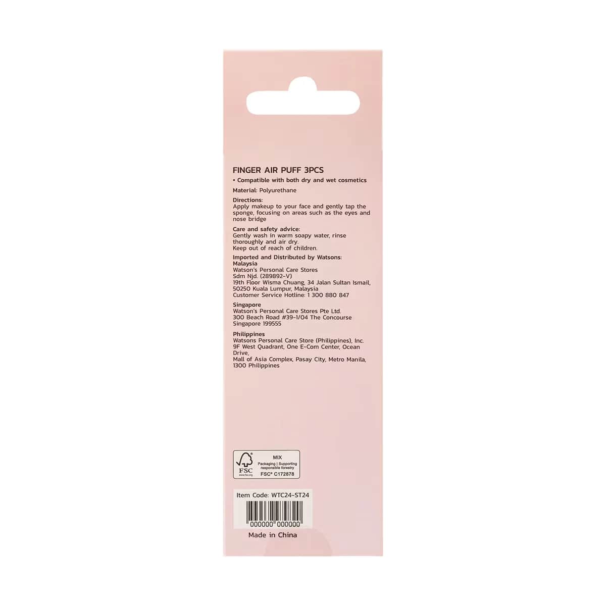 Watsons 3-teiliges Finger-Schwamm-Set