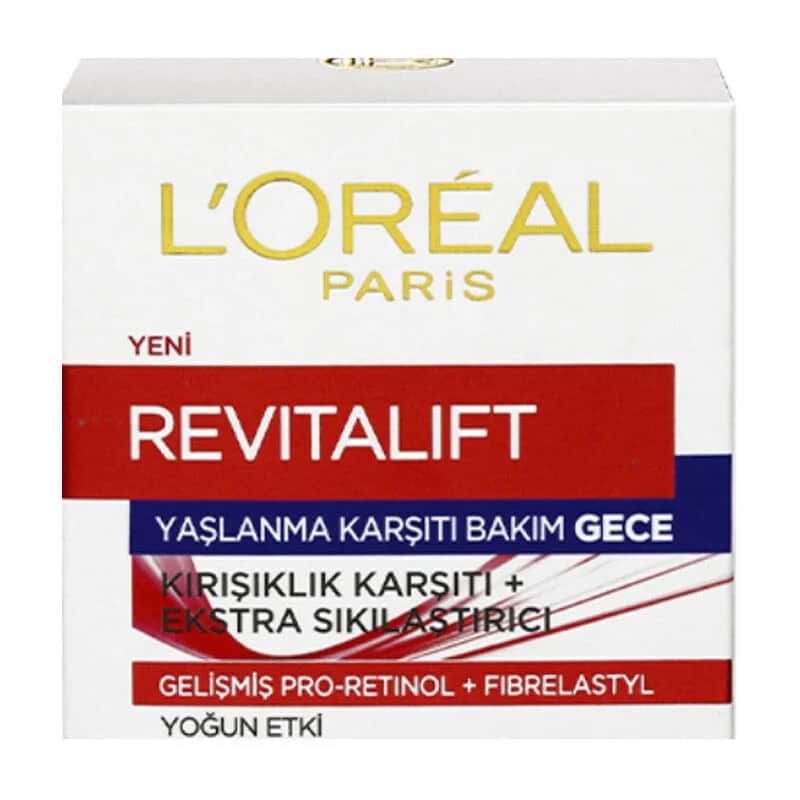 L'Oreal Paris كريم لوريال باريس ريفيتاليفت للعناية الليلية 50 مل