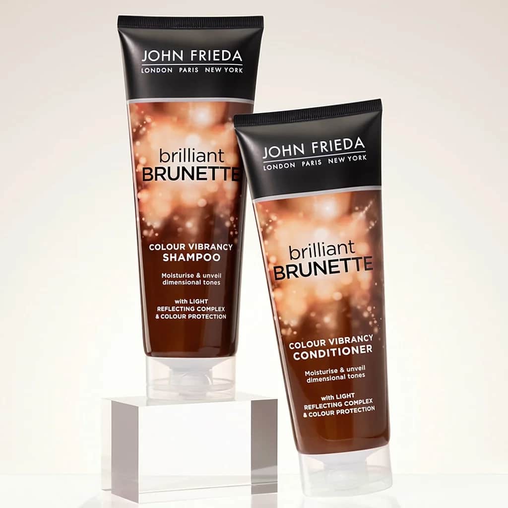 John Frieda Brilliant Brunette Farbauffrischendes Shampoo 250ml