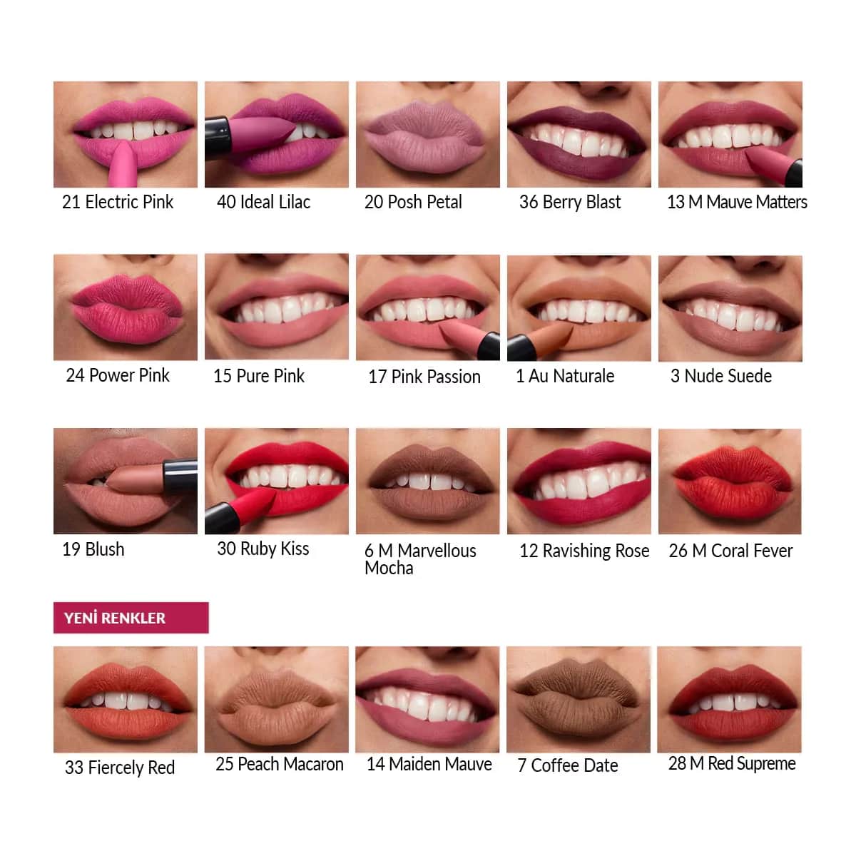 Avon أحمر شفاه أفون ألترا مات مارفيلوس موكا
