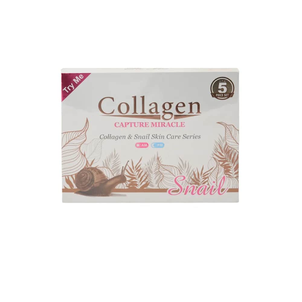 Kollagen- und Schneckenhautpflege-Set - Fünf Produkte von Cosmetic Solution