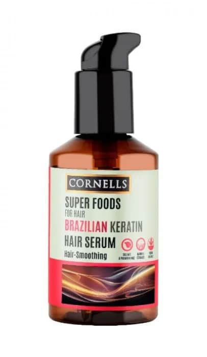 Brazilian Keratin Hair Serum by Cornel's Superfoods 165 ml