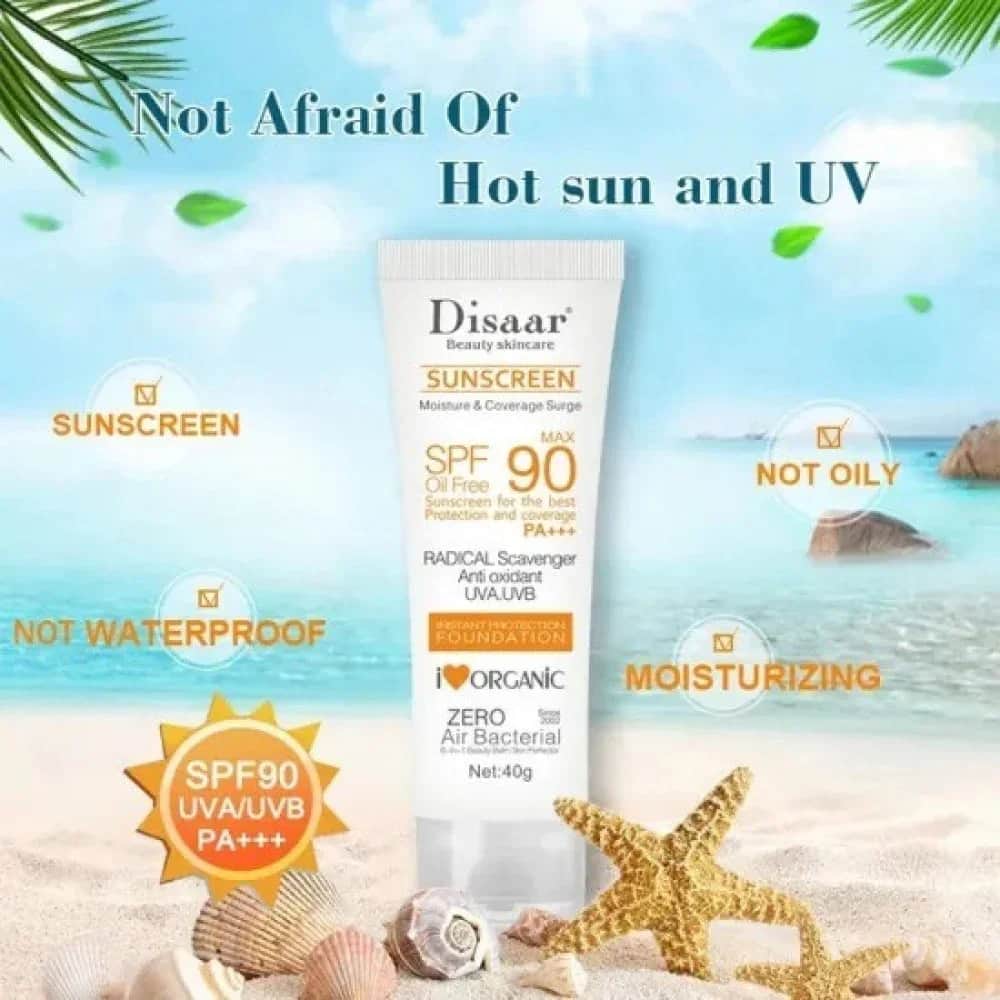 Feuchtigkeitsspendende Sonnencreme LSF 90+++ 40g von Desar