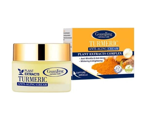 Nourishing and Moisturizing Turmeric Face Cream by Guanjing, 50 grams