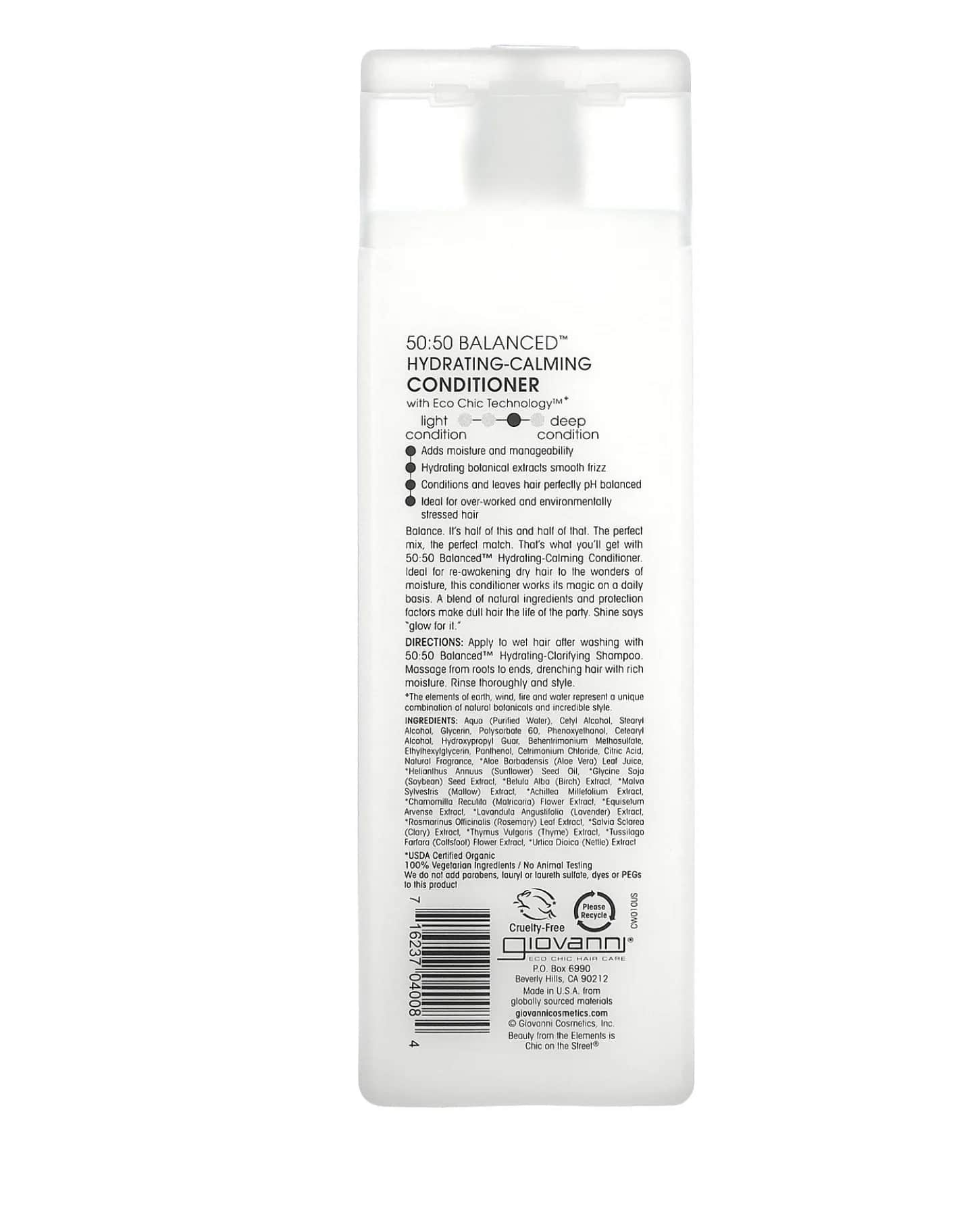 Giovanni 50:50 Ausgleichende Feuchtigkeitsspendende Spülung 250 ml