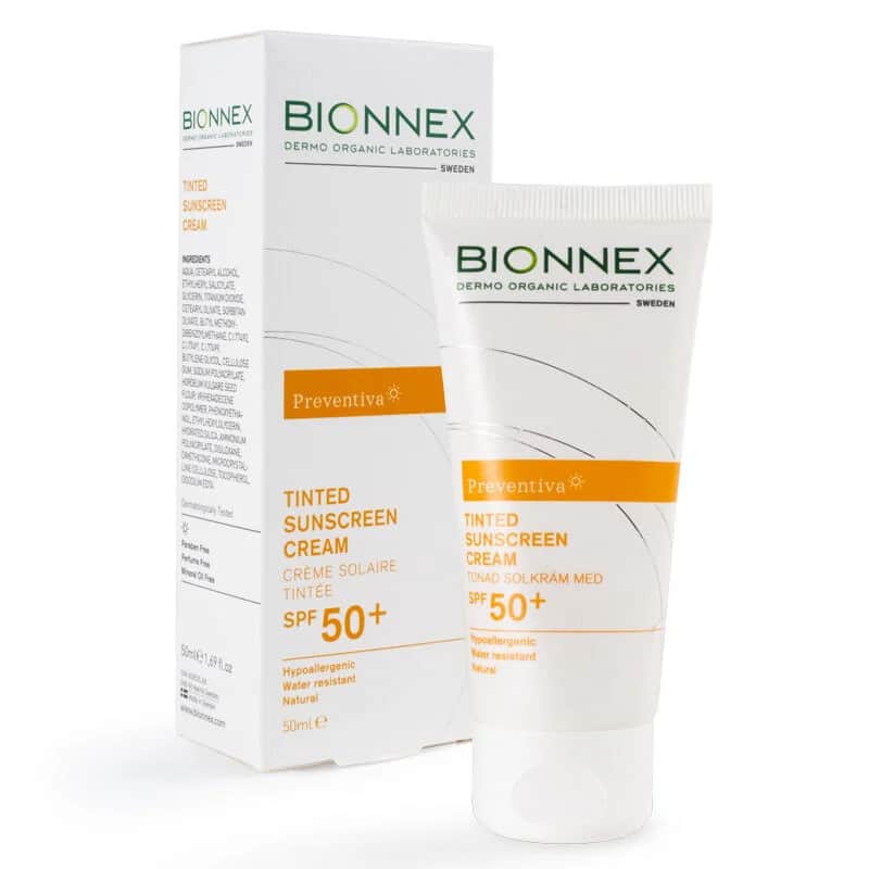 كريم واقي شمس ملون SPF50+ 50 مل من بيونكس Bionnex