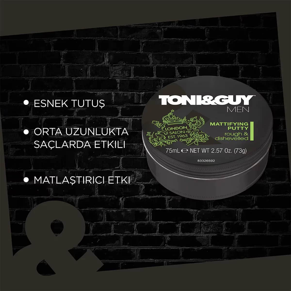 Крем-воск для укладки Toni&amp;Guy Natural And Matte Looking 75 мл