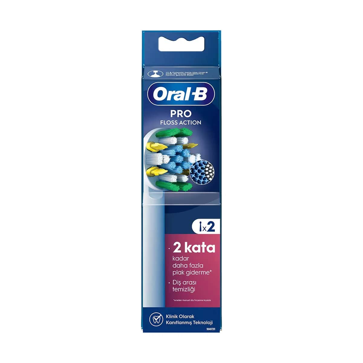Oral-B Floss Action Zahnbürstenköpfe - 2er Pack Ersatz