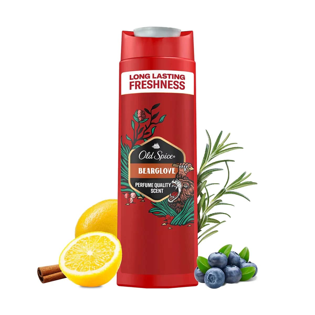 Гель для душа и шампунь Old Spice Bearglove 400 мл
