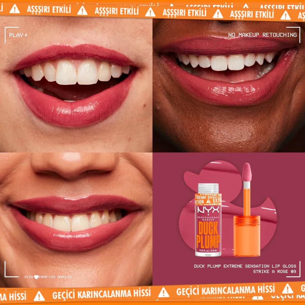 NYX Duck Plump Lip Gloss 09 - Vollere Lippen mit Ingwerextrakt