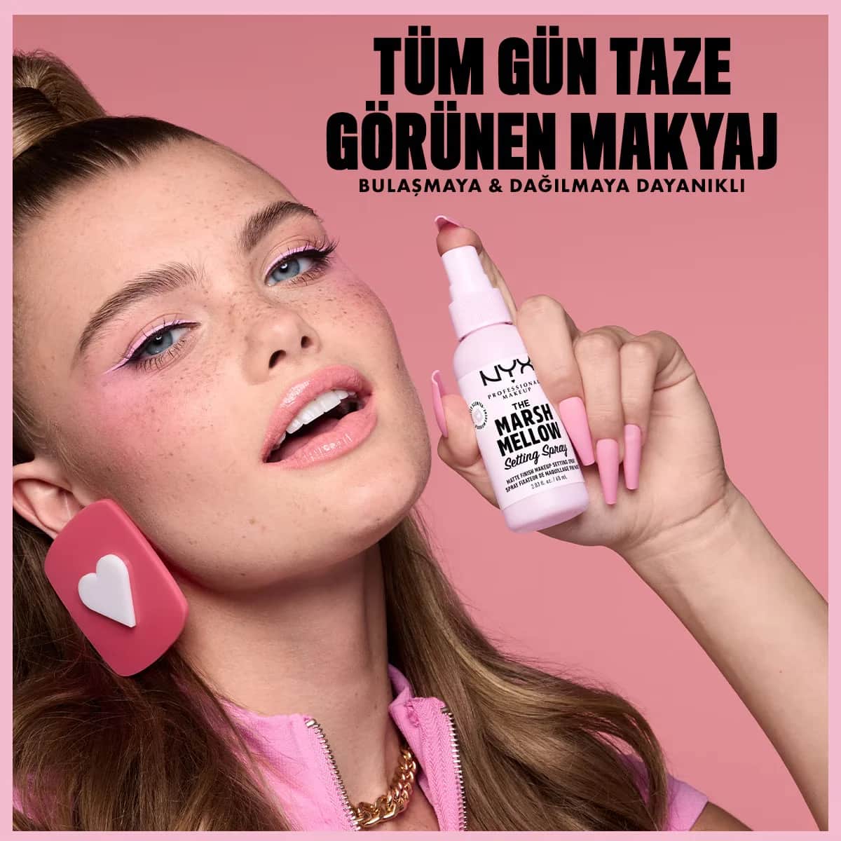 Nyx Professional Makeup Marshmellow Setting Spray Makeup Setting Spray
