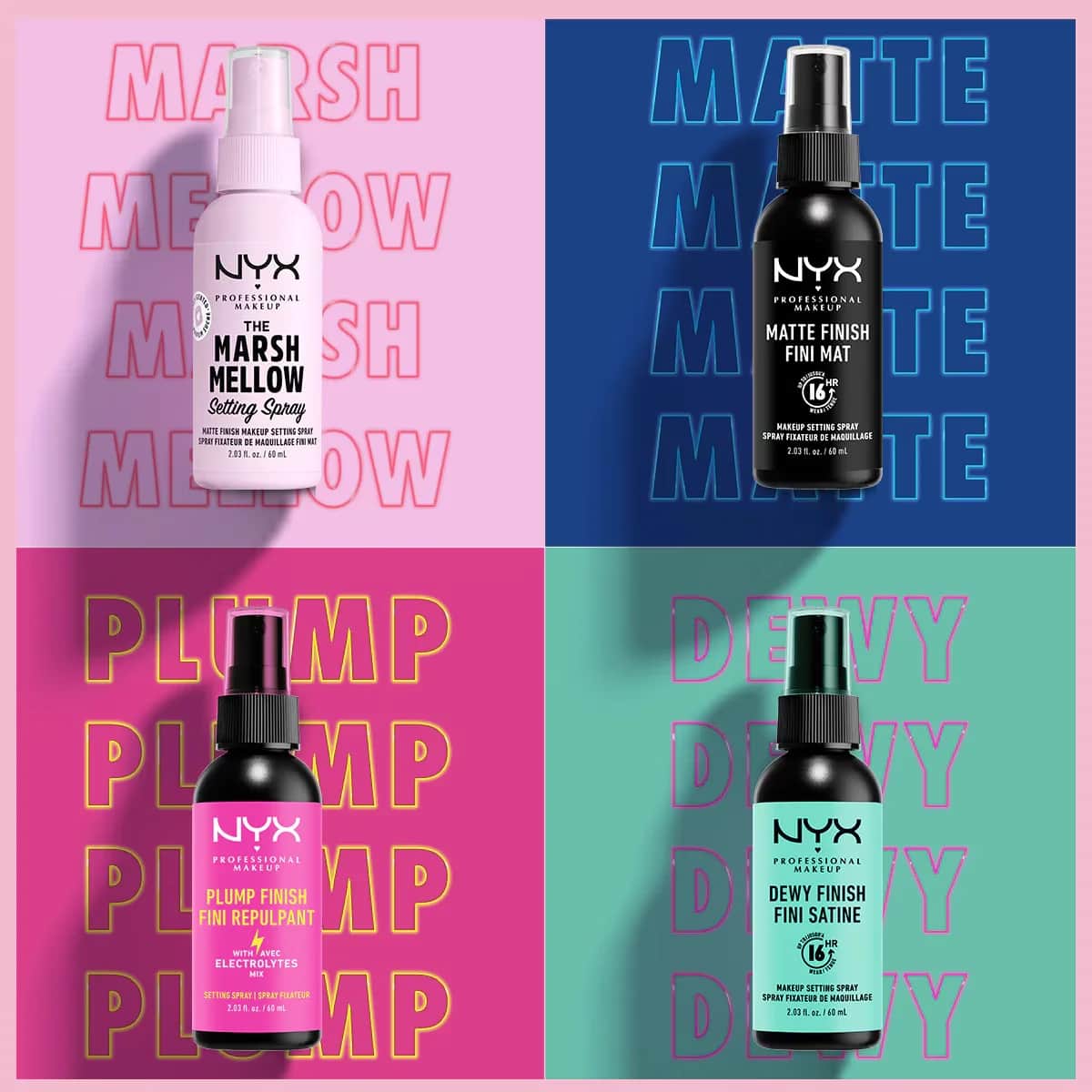 Nyx Professional Makeup Marshmellow Setting Spray Makeup Setting Spray