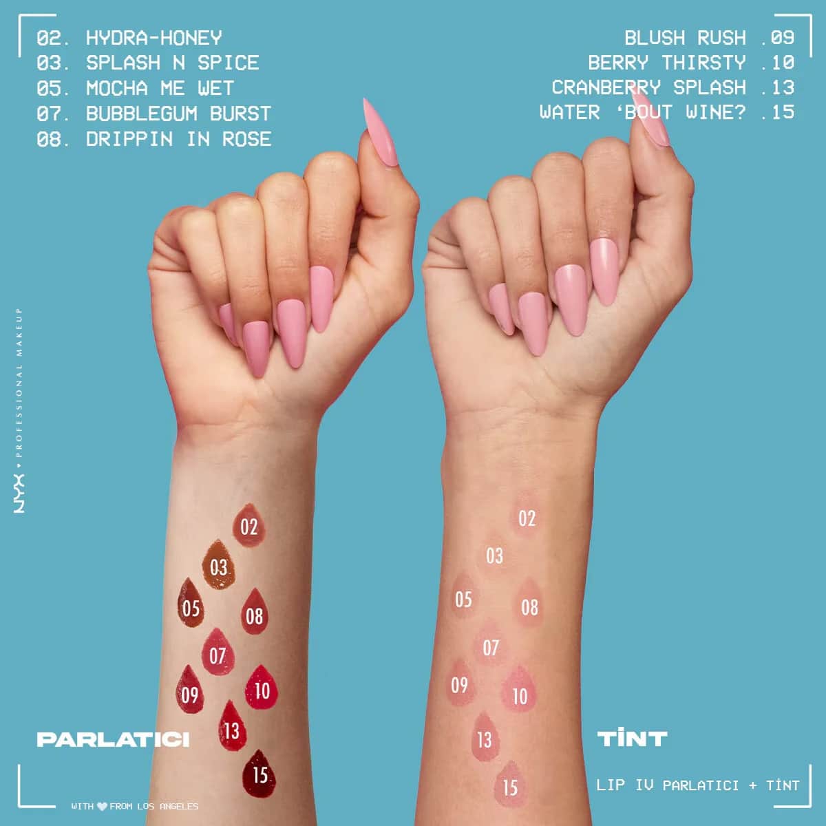 NYX Lip I.V. Vitamin-Infused Gloss &amp; Tint - Mocha Me Wet