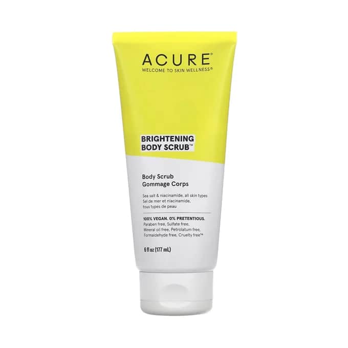 Körperaufhellendes Peeling mit Meersalz und Niacinamid 177 ml von Acure
