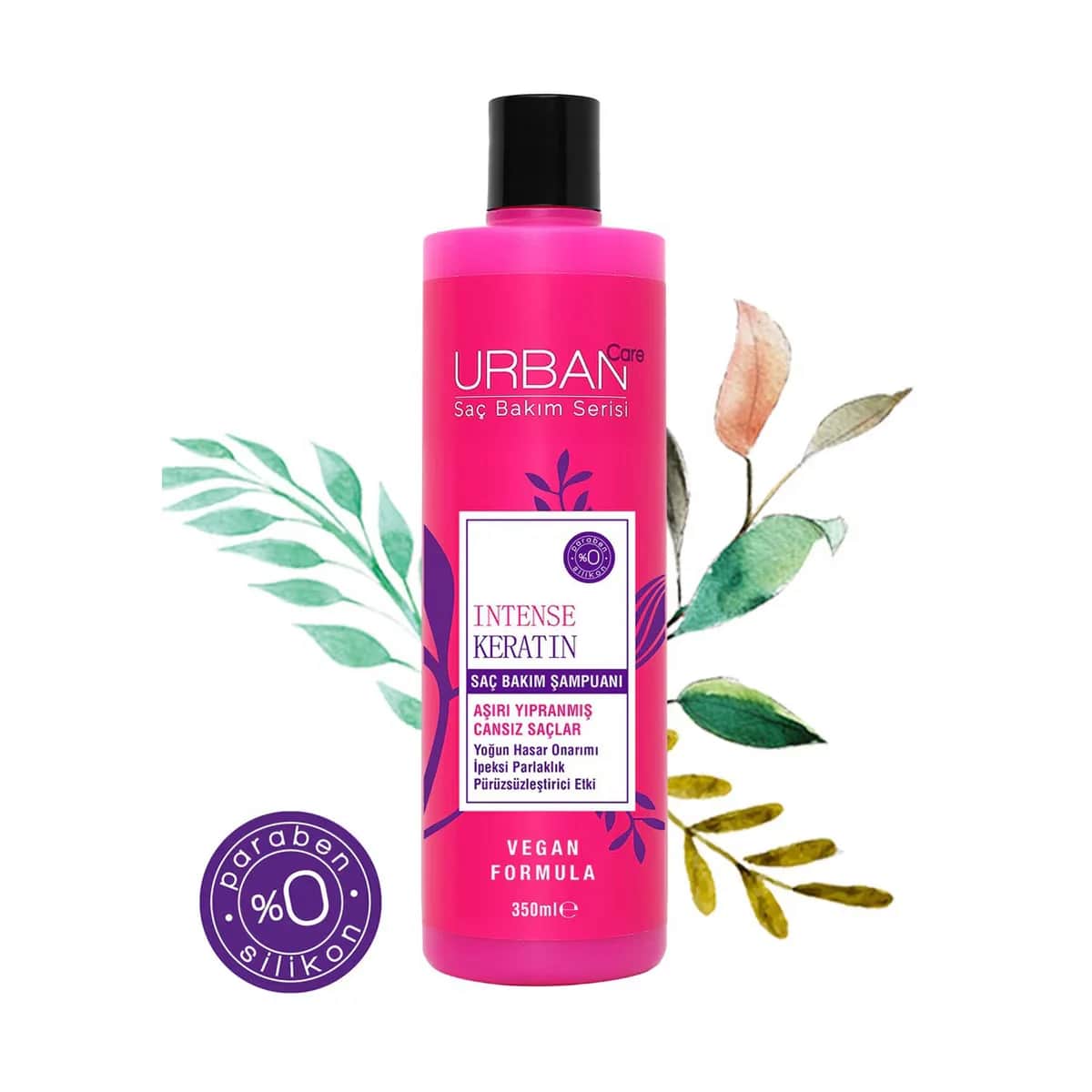 Шампунь Urban Care Интенсивный с Кератином 350 мл