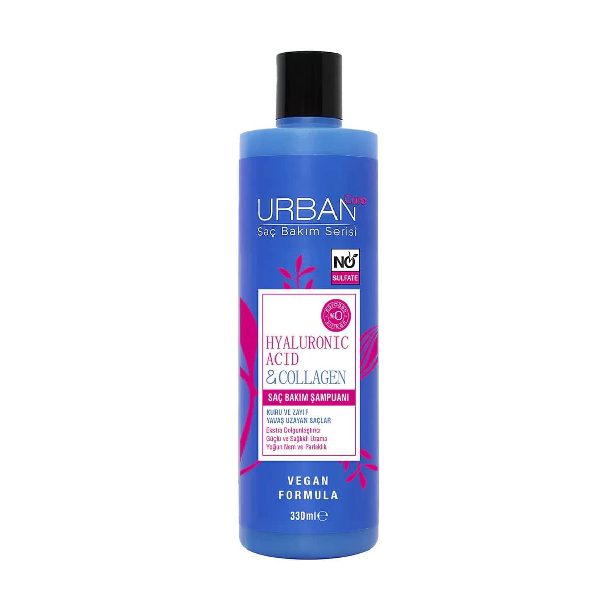 Urban Care Hyaluronsäure &amp; Kollagen Sulfatfreies Shampoo 330 ml