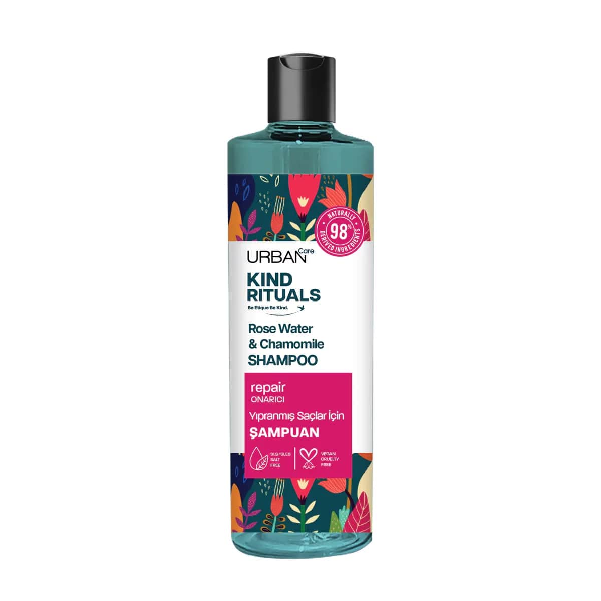 Urban Care Kind Rituals Shampoo Rosenwasser 400 ml