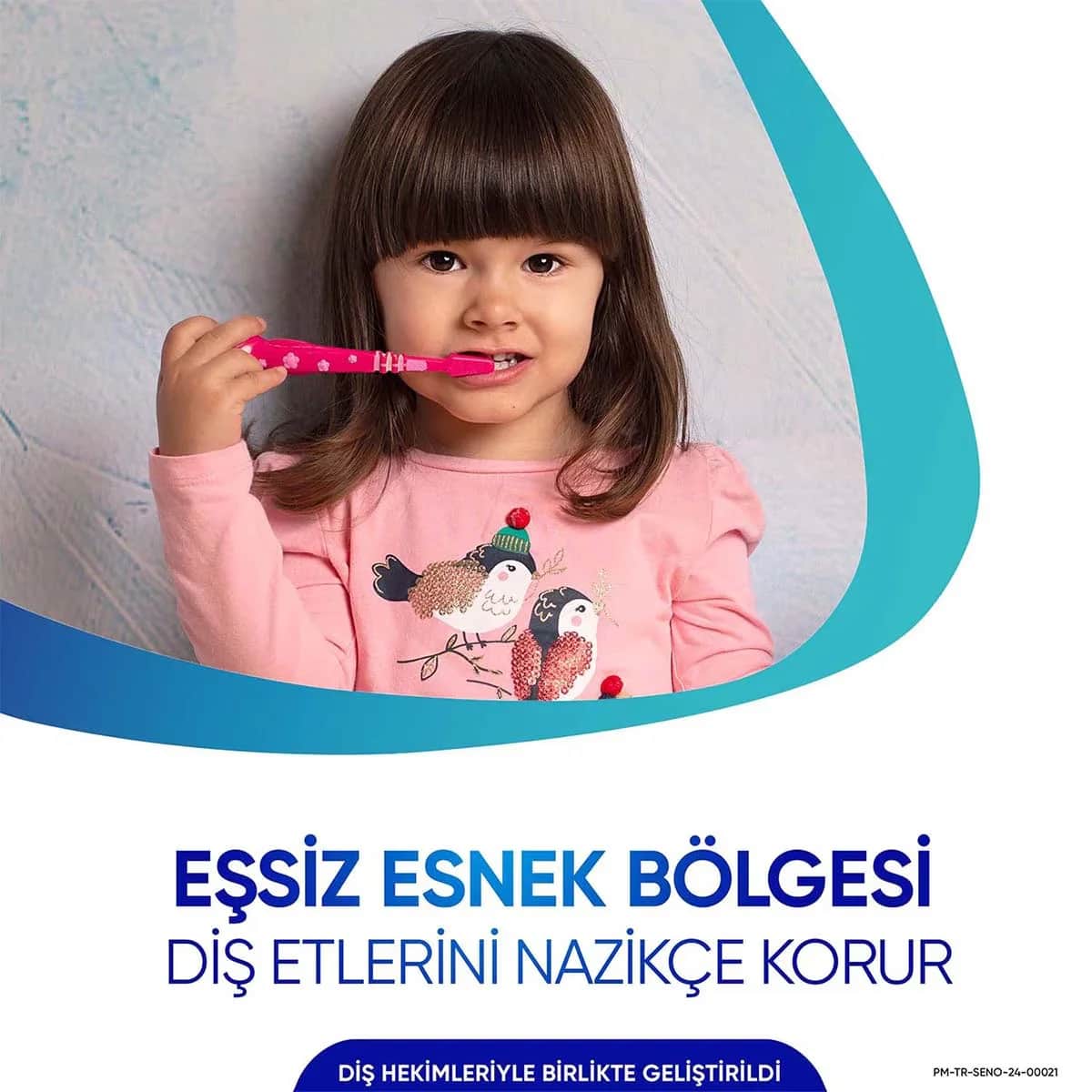 Sensodyne فرشاة أسنان سنسوداين برومين الناعمة للأطفال أرنب وردي