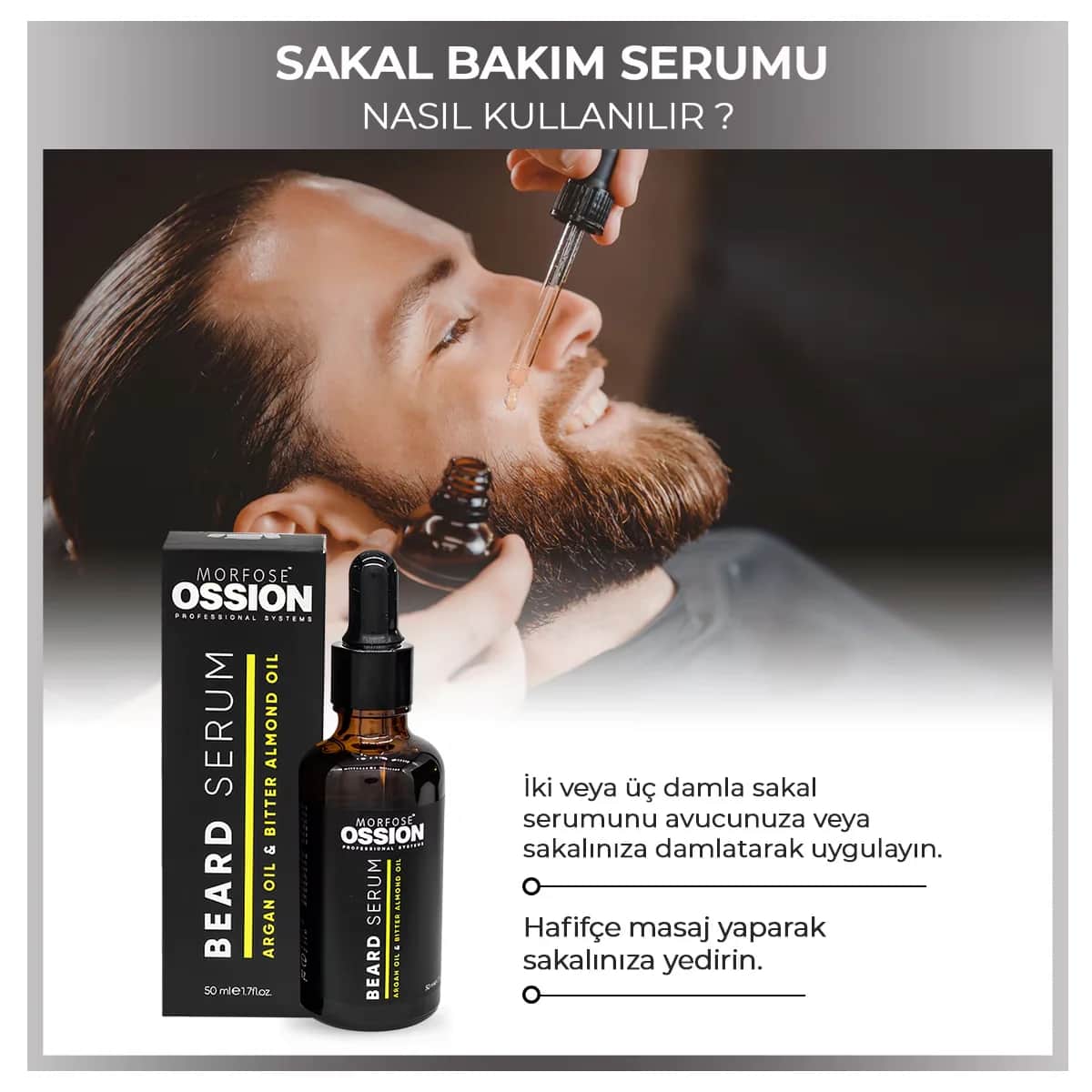 Morfose Ossion Bartserum 50ml