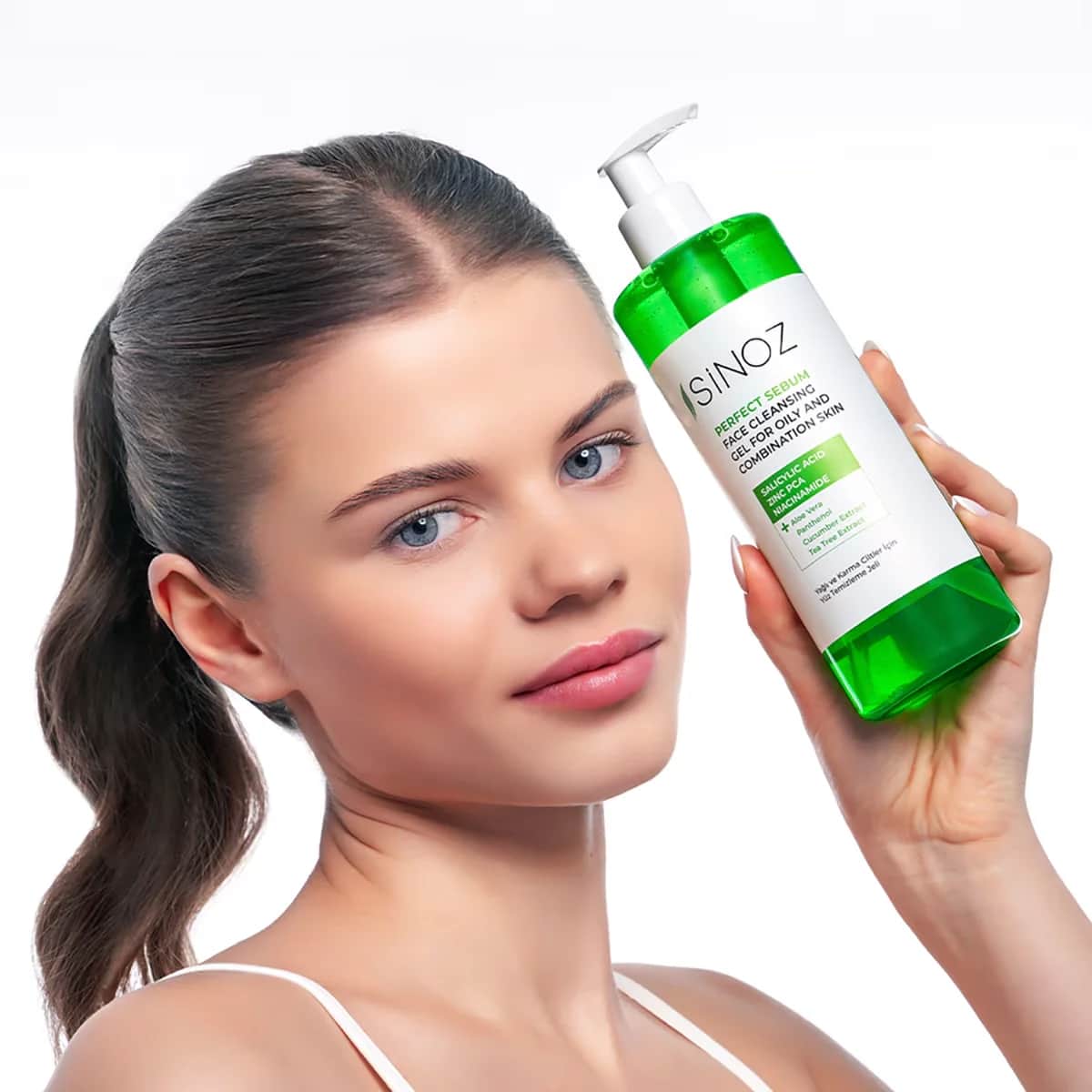 Sinoz Reinigungs-Gel für fettige und Mischhaut - 400 ml