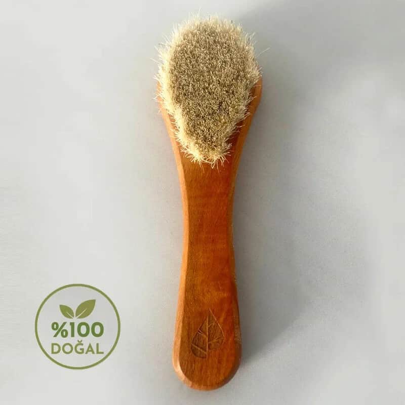 Ecowera Natural Horse Hair Face Brush
