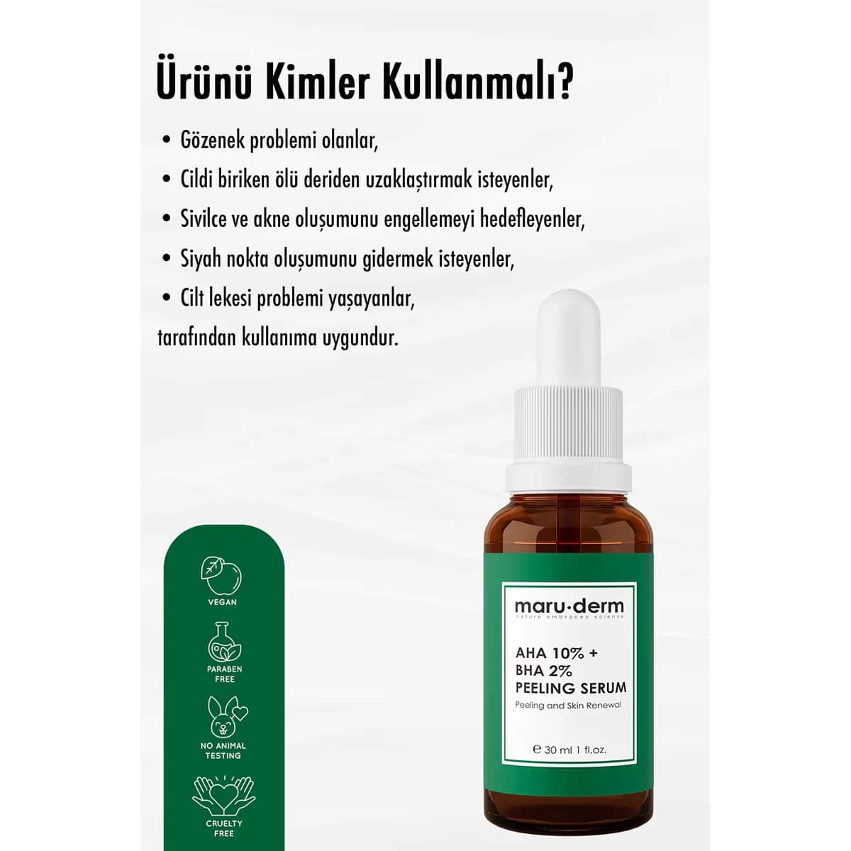 Маска-пилинг Maruderm AHA 10% + BHA 2% 30 мл