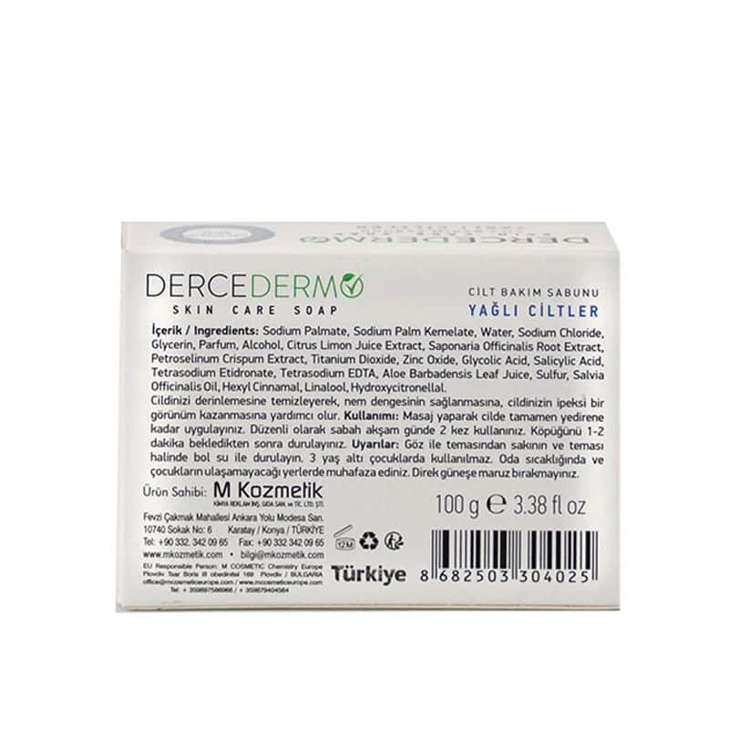 Derce Dermo Hautpflege Seife - 100mg