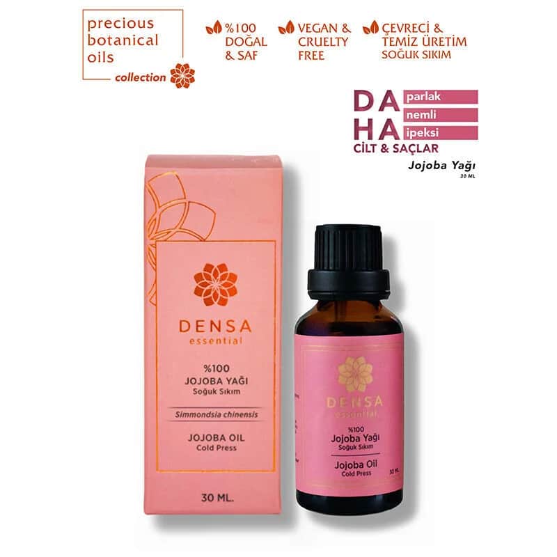 Densa Jojobaöl 30ml - Reines feuchtigkeitsspendendes ätherisches Öl