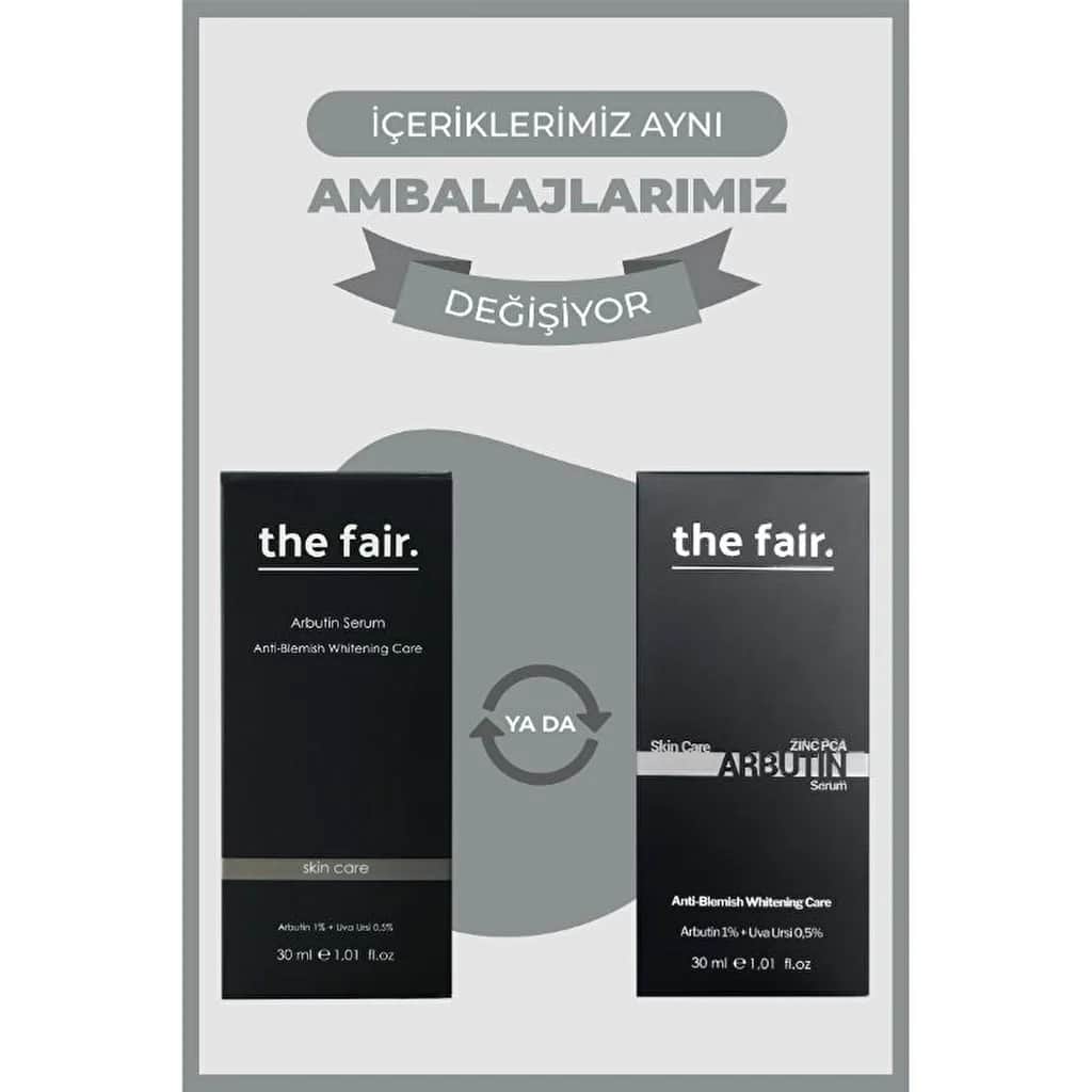 The Fair سيروم ذا فير المضاد للبقع 1% أربوتين 30 مل