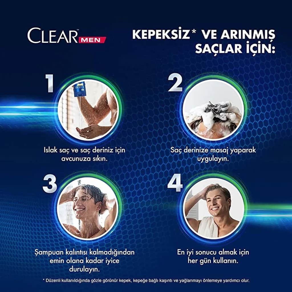 Clear شامبو كلير مين المضاد للقشرة ليجند من سي آر 7 كريستيانو رونالدو 350 مل