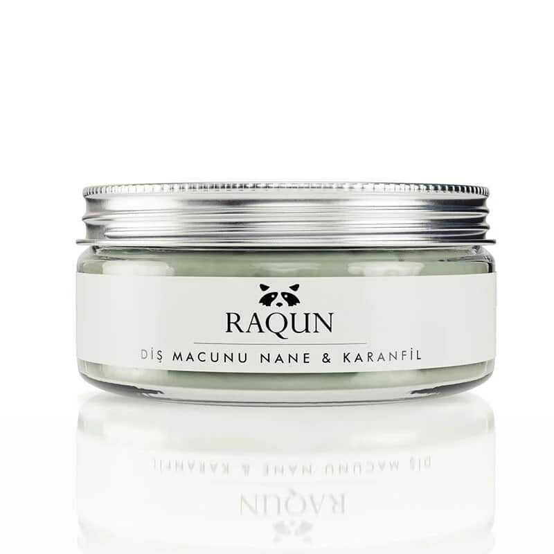 Raqun Bentonite Clay Toothpaste - Mint &amp; Clove - 50 ml