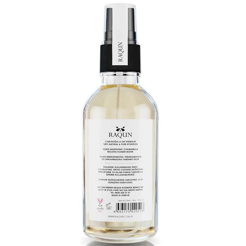 Raqun 100% Natürliches Kamillenwasser - 100ml