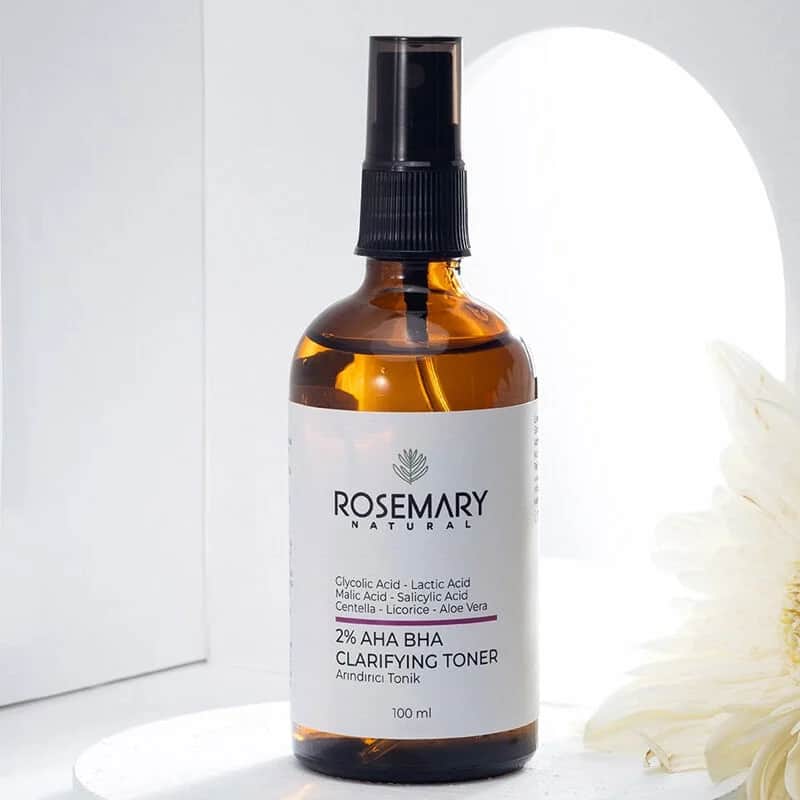 Rosmarin Natürlicher AHA BHA Reinigungs-Toner 100ml