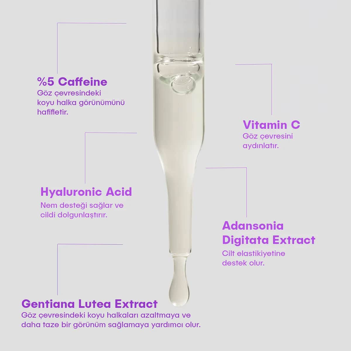 She Vec Power De Puff Girls Caffeine + Glutathione + Ha 30 ml