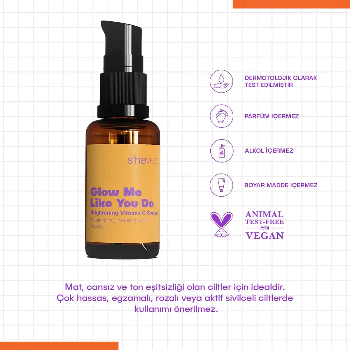 She Vec Glow Me Like You Do - Vitamin C &amp; Ferulic Acid Serum