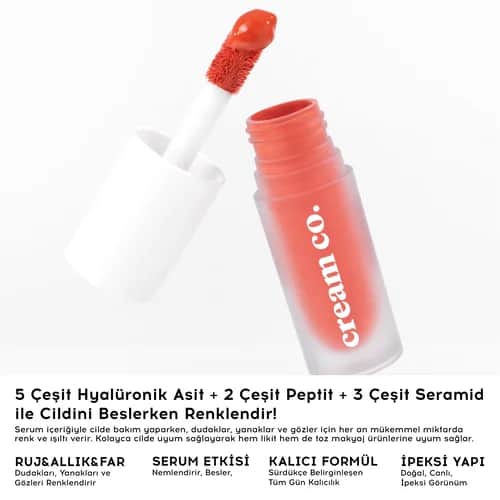Cream Co Glow Tint 5ml - 503 Warm Peach