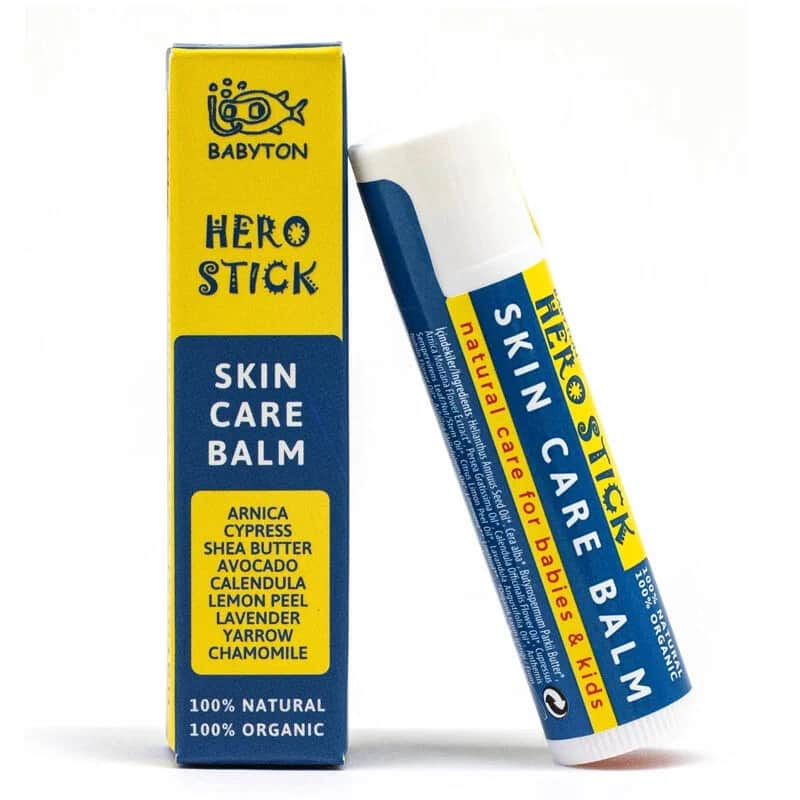 Babyton Hero Stick 5 ml - Beruhigende Linderung für die Haut des Babys