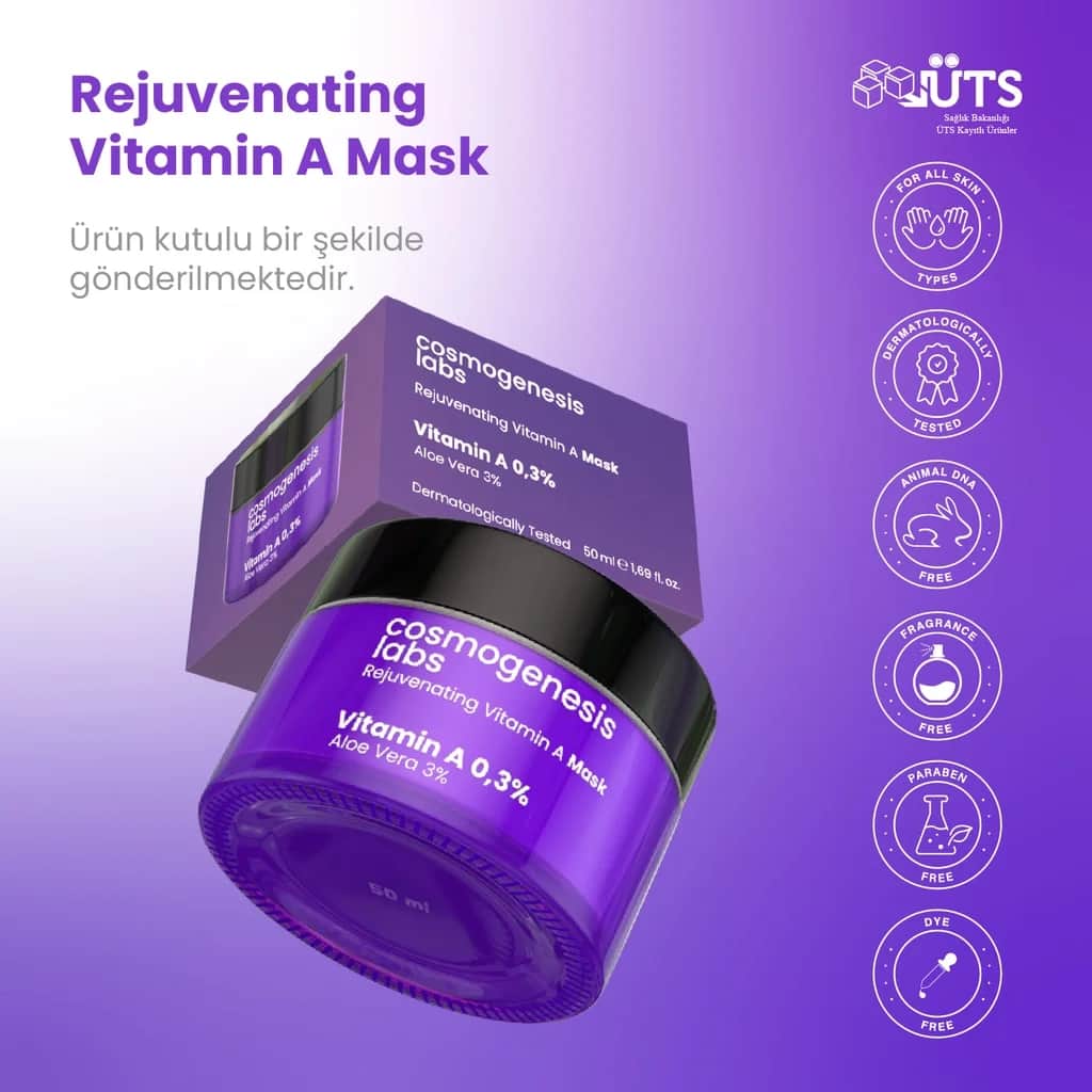 Revitalisierende Vitamin A Maske 50ml