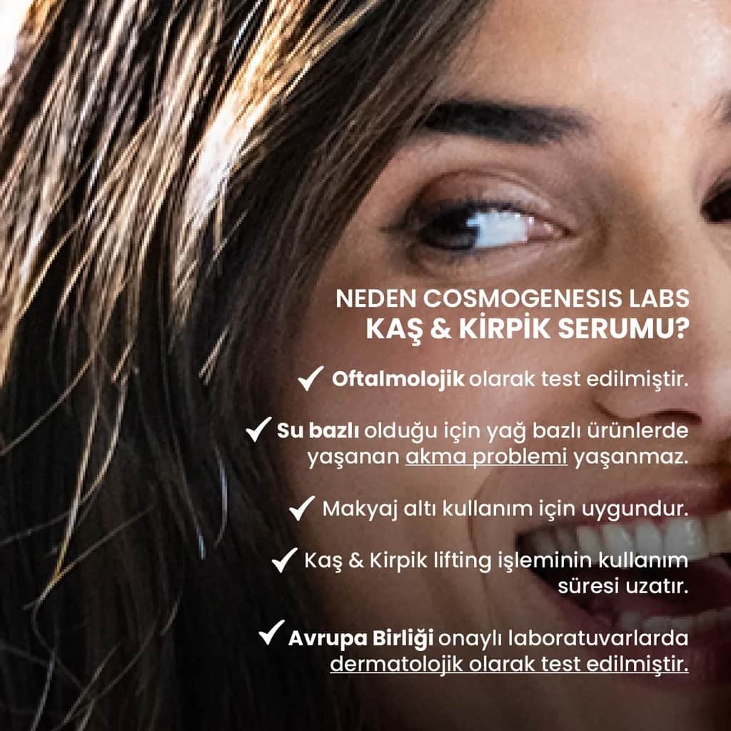 سيروم تقوية الرموش والحواجب 3 مل من كوزموجينيسيس لابز Cosmogenesis Labs