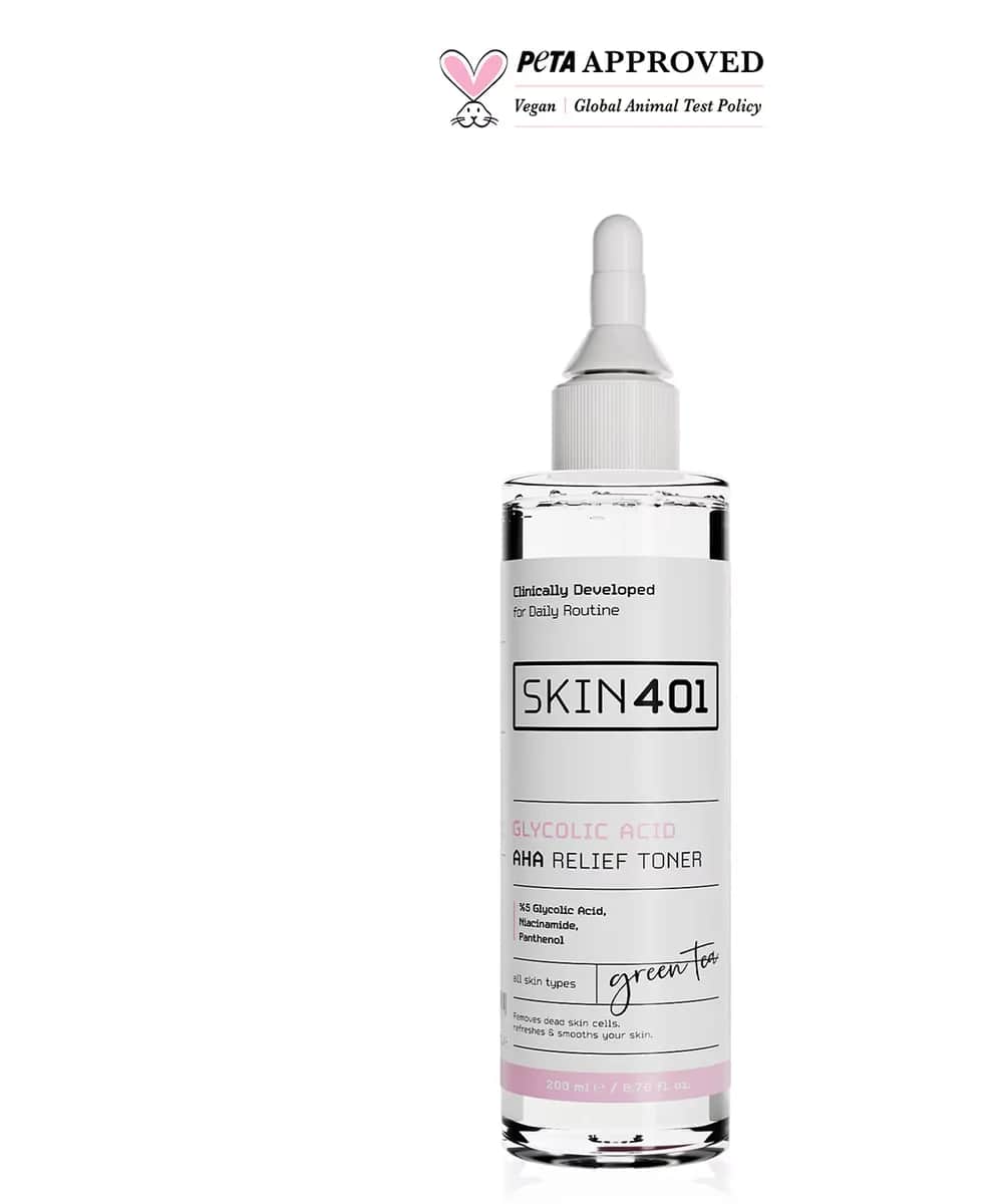 Skin401 AHA Relief Toner mit Glykolsäure 200ml