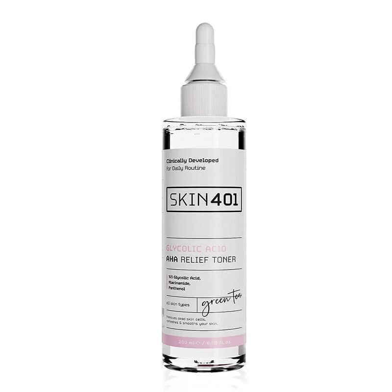 Skin401 AHA Relief Toner mit Glykolsäure 200ml