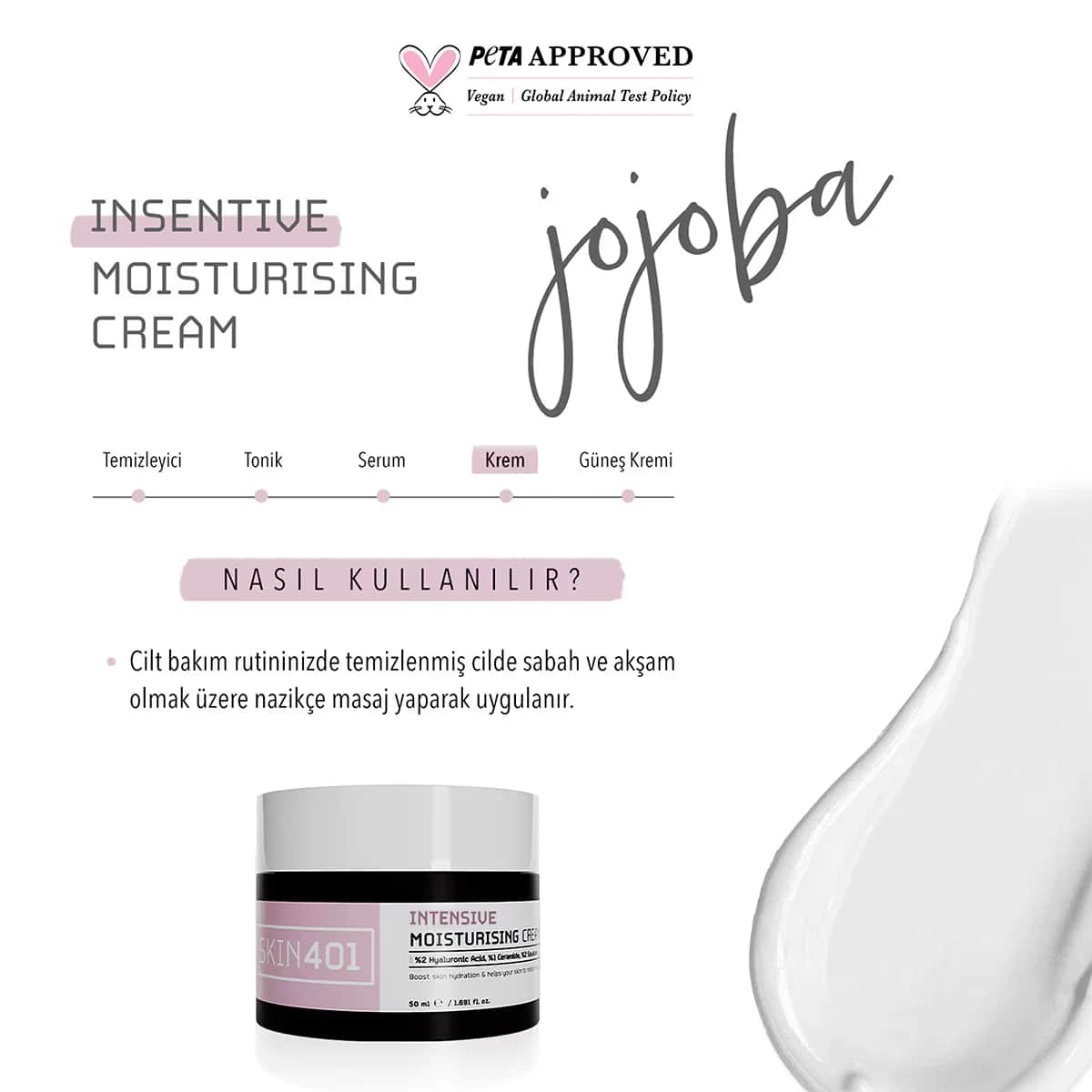 Интенсивный увлажняющий крем Skin401 50 мл