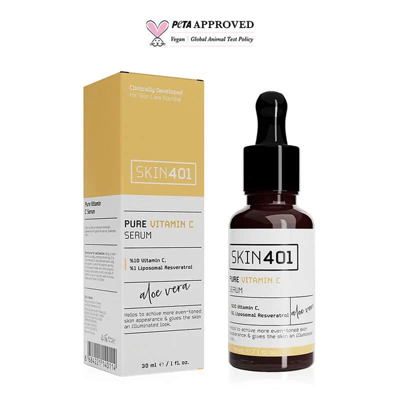 Skin401 سيروم فيتامين سي النقي من سكين 401، 30 مل